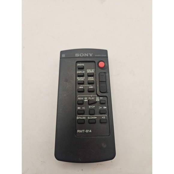 SONY RMT-814 CAMCORDER REMOTE CONTROL FOR DCR-TRV840 DCR-TRV320 DCR-TRV27 E2-1X - Picture 1 of 5